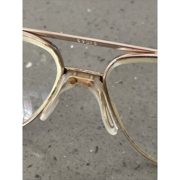 Wilshire Designs Mod-1233 Eyeglasses Frames ONLY 59-15-145 Aviator Vintage - Picture 9 of 12